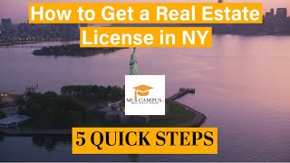 How to Get a Real Estate License in NY in 2024