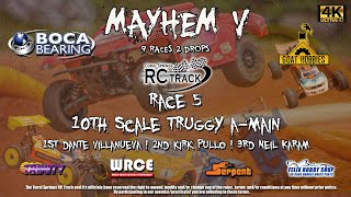 MAYHEM V Race 5 | A-Main | 10th Scale Truggy | March 26, 2023