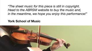 ABRSM 2020-2023 Violin Grade 2 C3: Trad. Hungarian, Hol háltál az éjjel cenegemadár?