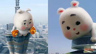 Thỏ Mập Siêu Cute 2023 🐰🐰 || Super Cute Fat Rabbit #517 || Nhật Lê Anime -1