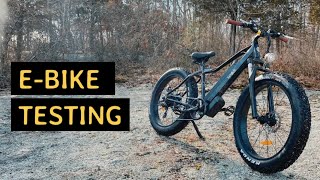 Testing the Mountaineer Electric Bike