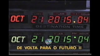 De Volta Para O Futuro 2 Globo Sessão Da Tarde