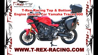 T-Rex Racing Top And Bottom Engine Guards For Yamaha Tracer 900