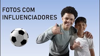 Canal do Gu ! - Fotos com Influenciadores de Futebol - Isaac Xavier, Rikinho, Mike On, Guionze