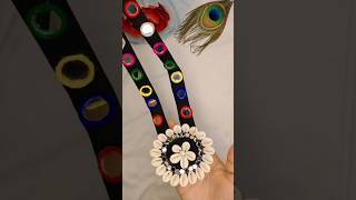 Handmade Navratri Jewellery Making🌈😍Diy Navratri Jewellery💖💐#shorts#youtubeshorts#viral#trending#diy