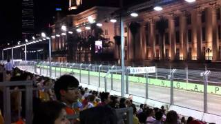 Qualifiying Singapore Formula 1 GP 2010