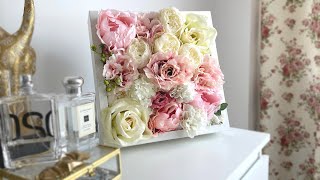 🌺 Flower Wall Picture Tutorial (DIY) 🌺