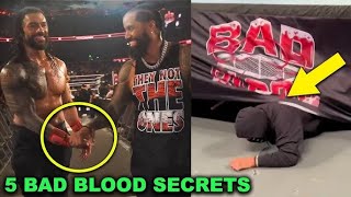 The REAL REASON Why Jimmy Uso Returned at WWE Bad Blood 2024