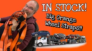 Big Orange Wheel Straps!