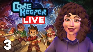 🔴LIVE - Defeating THE HIVE MOTHER Boss In CORE KEEPER - PC GAMEPLAY Part 3