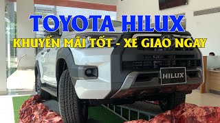 TOYOTA HILUX 2024 - BỀN BỈ - TIẾT KIỆM - KHUYẾN MÃI TỐT