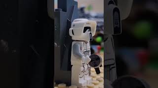 Lego Star Wars: Scout Trooper Takes out Mandalorian Machine Gun