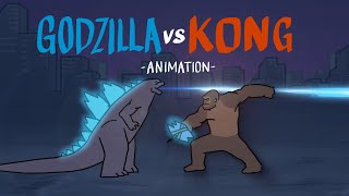 Godzilla vs Kong vs Mechagodzilla | SPOILER WARNING - Animation