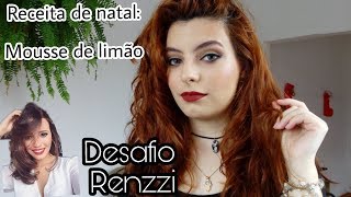 1°Desafio Renzzi receita de natal: mousse de limão