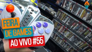 Feira de Games 🎮 AO VIVO 🔴 Gameteczone LIQUIDAÇÃO de GAMES #55