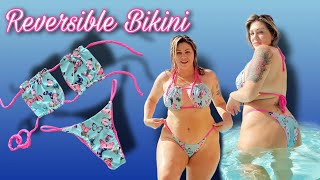 DESIGNING A REVERSIBLE BIKINI |TRY ON