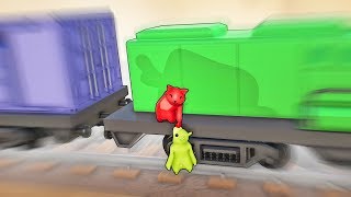 ТОЛЬКО НЕ ОТПУСКАЙ ЕГО!!! УГАР В GANG BEASTS!!!