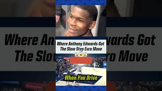 🏀 Anthony Edwards’ Secret to the Slow Euro Step in Basketball! 🏀