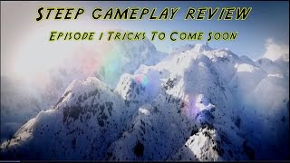 Steep pc physics & Game play graphics review of steep video steep snowboard skiiing sim