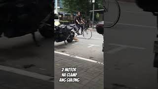 2 Motor na Clamp ang Gulong sa Makati #hermsmotovlog #clampingoperation #shorts