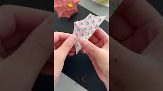 Paper Umbrella #shorts #viral #status #DIY #Origami #Craft #Tutorial #Creative video #fun #fyp