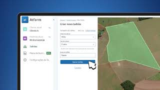 Atfarm | Como desenhar os talhões