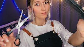 АСМР 🎀 Я твой  персональный парикмахер 💖 Сделаю стильную стрижку 😏 Asmr 🎀 I am your hairdresser