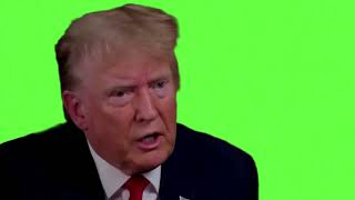 Trump Says He Built Different Green Screen