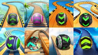 Going Balls Vs Rollance Adventure Balls, Super Rolling Ball Balance, Rolling Ball Sky Escape …