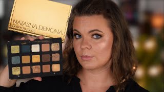 Natasha Denona Gold Palette | Vlogmas 2022 | GRWM