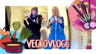 Sminkjobb, tjejmiddag & städ - VECKOVLOGG