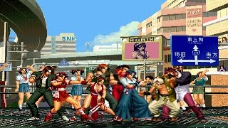 King of Fighters '96 Party 4v4 Patch MUGEN 1.0 Battle!!!