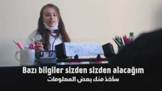 حلقة محادثة اللغة التركية (في عيادة الطبيب)  معهد ومركز تجمع السوريين في كركخان للعلوم