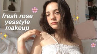 Fresh Rose Makeup 🌹 - Yesstyle Cosmetics