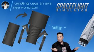 Landing legs in SFS / 1 ( no Bp ) !