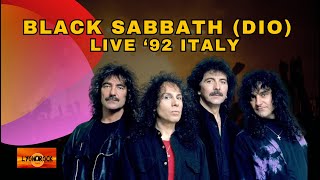 BLACK SABBATH (DIO) - LIVE .92 ITALY