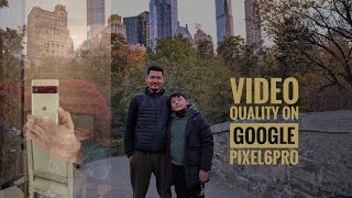 Video quality on Google Pixel6Pro. Photo walk at Central Park with my son Ryan.