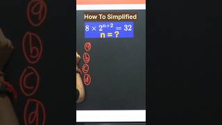 Exponential Equations #maths #shotrs #ytshorts #mathproblem