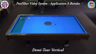 Demi-Tour Vertical - PoolShot 3-Cushion Billiards