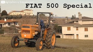 FIAT 500 SPECIAL - erpicatura prato