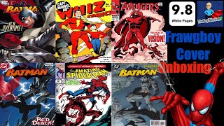 Frawgboy Comic Cover Recreation Unboxing! Which Cover Did I Pick? Carnage, Batman, Vision, Shazam?