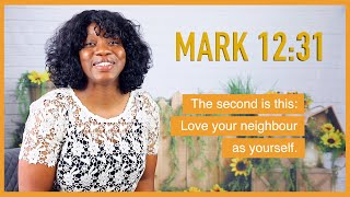 THE REAL LOVE IN MARK 12:31- Memory Verse with Ms.T | Bible Devotions for Everyone #memoryverse