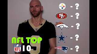 Top 10 NFL Teams Ranked by Uniforms of the 2022-2023 Season