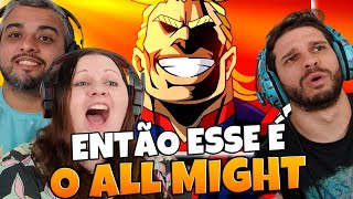 Reagimos Ao Rap do All Might (Boku no Hero Academia) - O SÍMBOLO DA PAZ |FAMILY REACTS