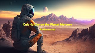 AI-Generated: Caloris City on the Planet Mercury #ai