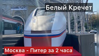 Поезд «Белый Кречет» из Москвы в Питер за 2 часа