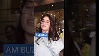 Janhvi Kapoor Spotted @ Mumbai Airport | #shorts |