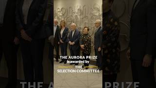 Who holds the responsibility to make the final decision in determining the #AuroraPrize Laureate?