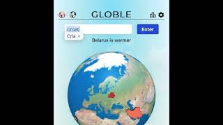 Everyday Globle Country 184! Guess the Mystery Country!  #geography #globle #worldmap #spoileralert