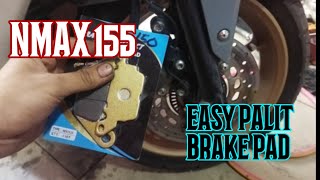 NMAX 155 V1 Frnt Brakepad Replacement